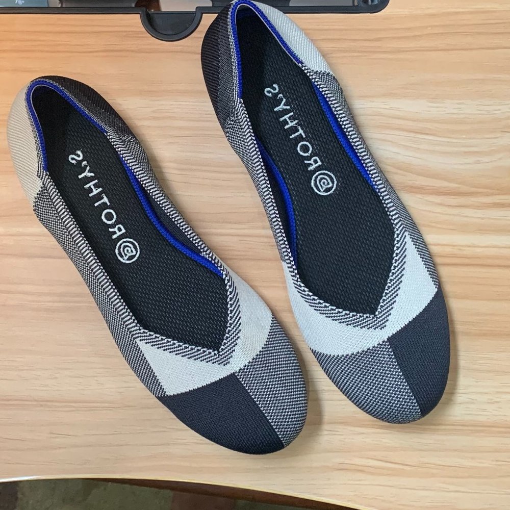 Rothy's The Flat Black & White